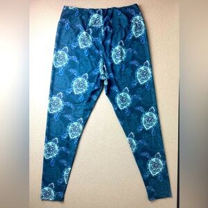 COPY - Sz TC - Charlie’s Project Sea Turtles Buttery Soft Leggings